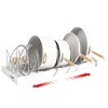 JMBTLUS Expandable Pot and Pan Organizer Rack with 7 Stainless