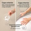 Paquete de 2 sábanas impermeables para cuna de bebé para