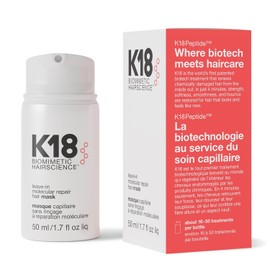 K18 Hair - Mascarilla capilar reparadora molecular Leave-In, máscara unisex, 1.7 oz