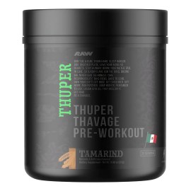Pre Entreno Cbum Thuper Thavage Pwo Raw Nutrition 20 Serv Sabor Tamarindo