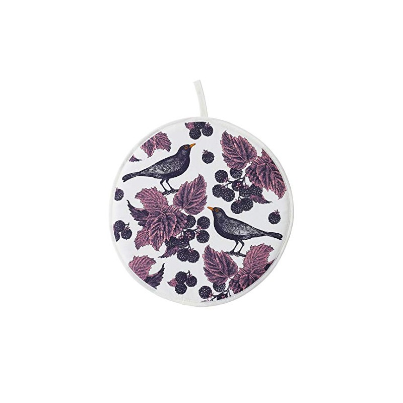 Thornback & Peel Blackbird & Bramble Aga Cover, Cotton, Multicolour,