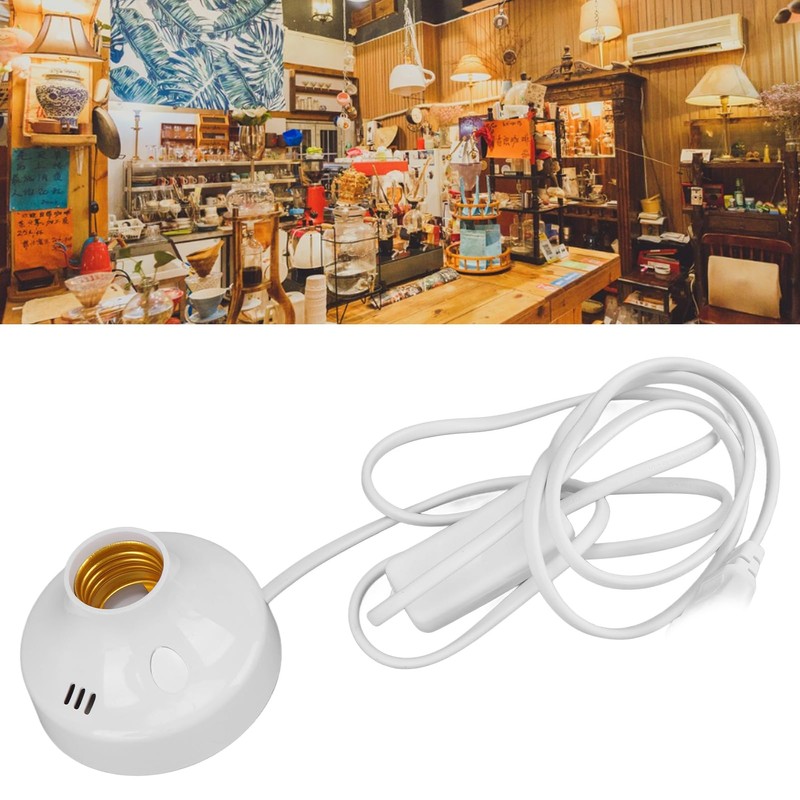 Smart Wireless Light Bulb Socket Remote Control E27 E26 Lamp