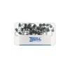 Temorah Finesse Ned Shroom Jig Heads (Black, 1/10 OZ EWG