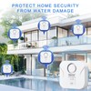 Geevon 10 Pack Water Leak Detectors for Home, 100dB Loud