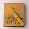 100% Beeswax Handmade Taper Candles (Honey Yellow) - 8 Inch