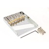 Tele Bridge With Six Brass Saddles
