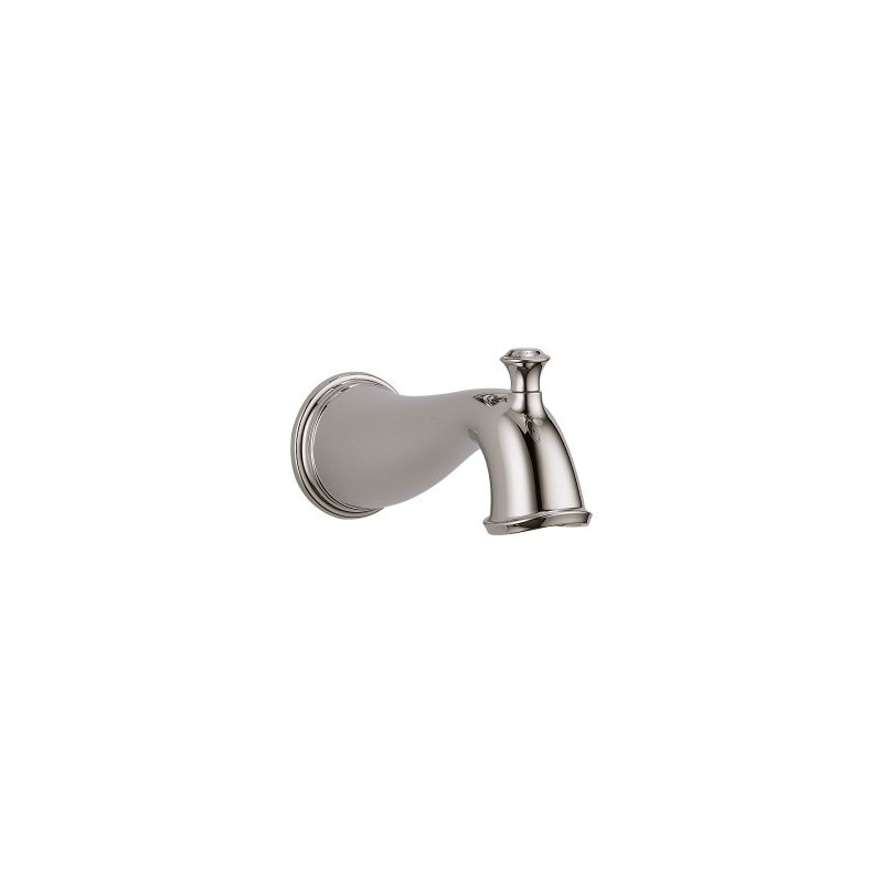 Delta Faucet RP72565PN Cassidy Tub Spout/Pull-Up Diverter, Polished Nickel,0.5 (Pack