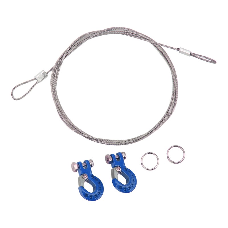 2Pcs RC Trailer Hook Aluminum Alloy Sturdy RC Climbing Car
