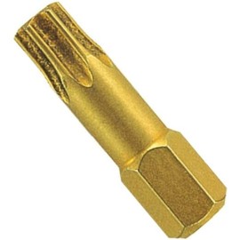 PARCO Diamond Bit Set, Torx 1/4 Inch, TX10, 5 Pieces Premium Bit Assortment with TiN Coating Under Diamond Particles