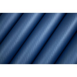 Carbon Fiber Marine Vinyl Fabric –Blue– Sold by The Yards Waterproof Upholstery Material – Heavy Duty Faux Leather for Boat Seats, Car Interiors & Outdoor Use