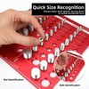 Thread Checker, Nut and Bolt Thread Checker, Bolt Size and