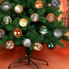 predolo 36Pcs Christmas Balls Christmas Tree Ornaments,Ball Christmas Tree Baubles