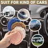 3.8in Boho Car Coasters for Cup Holders, 2PC Cup Coasters