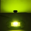 CLOWICSR 2 Pcs 20W 4 LED Work Light Yellow Recessed