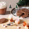 PME Appetizer Treat Picks, Christmas Trees (Pack of 24), Paper