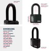 ABUS 37/55MB50 KA Granit Alloy Steel Padlock Keyed Alike (Code