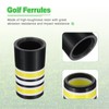 PATIKIL Golf Ferrules 0.370 Inch ID, 4 Pack Tapered Golf