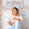 TONIFUL Rose Gold Go Shawty It's Your Birthday Banner -
