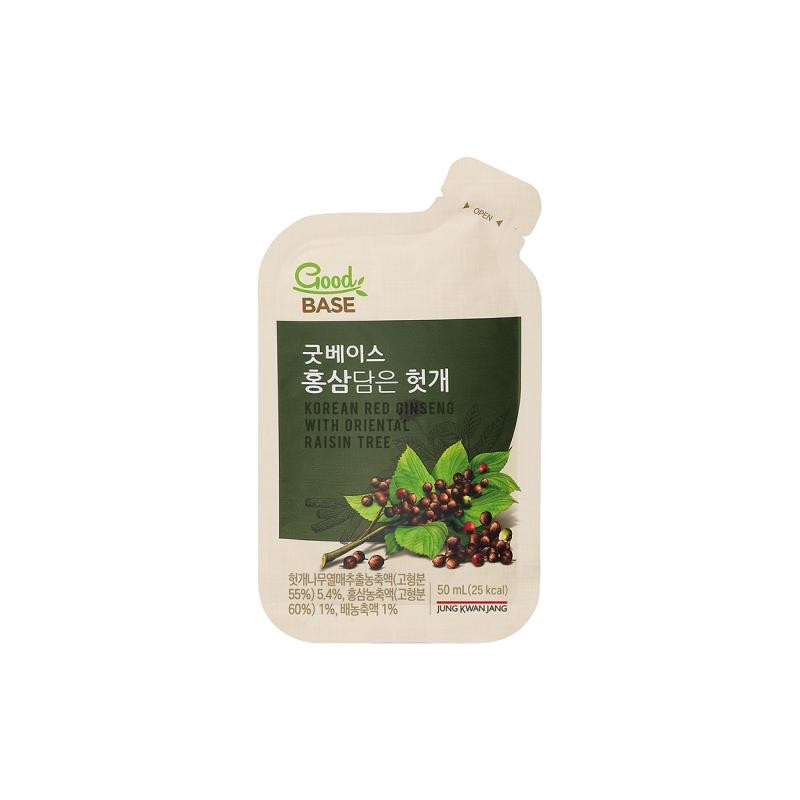 Goodbase [Jeongmol] Goodbase Red Ginseng Hohgwae 50ml*30 Pouches