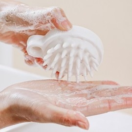 Mini Shampoo Brush Scalp Massager Bristle 17ea