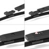 HYBROX Rear Windscreen Wipers Compatible with VW Caddy (2015-2020)