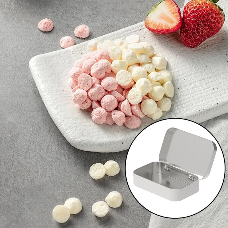 2 PCS storage iron box with Lid,metal rectangular storage container,