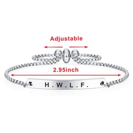 Jzxwan HWLF Bracelet Gifts He Could Love First Link Jewelry