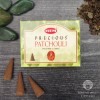 HEM Precious Patchouli Incense - One Box of 10 Cones
