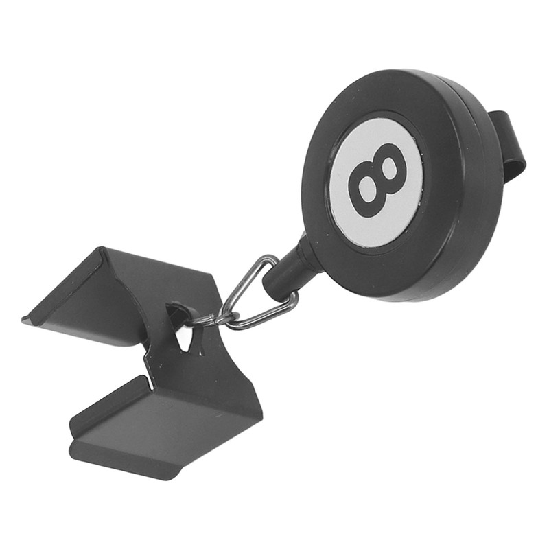 Billiard Cue Chalk Holder Metal Retractable Pocket Pool Cue Chalk