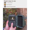 GardePro E5S Trail Camera, 64MP 1296p HD Video, Game Cameras