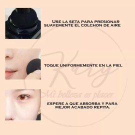 Base Maquillaje Bb Cream Cabeza Hongo Blanqueador Hidrata Fl