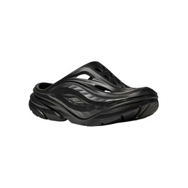 Hoka Unisex Ora Recovery Mule Slide Sandal, Black/Black, 6 US Men