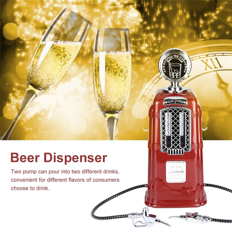 1000cc Double Guns Liquor Pump Gas Station Beer Dispenser Alcohol