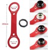 BRITECO BB Axis Wrench, Aluminum Alloy Bottom Bracket Tool, Wear-Resistant,