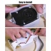 Refrigerator Evaporator Fan Motor Fit for LG Freezer, DC12V 1A