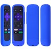 Pinowu [3 Pack] Remote Case/Battery Cover for TCL Roku Smart