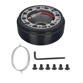 Steering Wheel Hub Adapter Fit For MAZDA FORD 1985-2000, fit for PICKUP B2000 MAGUM THUNGER 1985-1998, MX5 RX7 1995-2000, 323 929 1991-1998, 6 Bolt Hole Steering Wheel Quick Release Hub Adapter