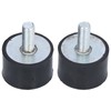 2Pcs AntiVibration Mount Rubber Isolator for Air Compressor Diesel Engine
