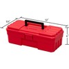 Akro-Mils 12-Inch ProBox Plastic Toolbox for Tools, Hobby or Craft