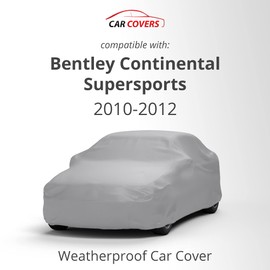 Car Covers Weatherproof Max Car Cover & Warranty Compatible with Bentley 2010-2012 Continental Supersports – Outdoor Cover Theft Cable Lock Car Accessories Better Than Waterproof