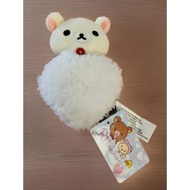 San-X Bath Time Korilakkuma On Heart Cloud 6in GS9097 New with Tag NWT FREE SHIP