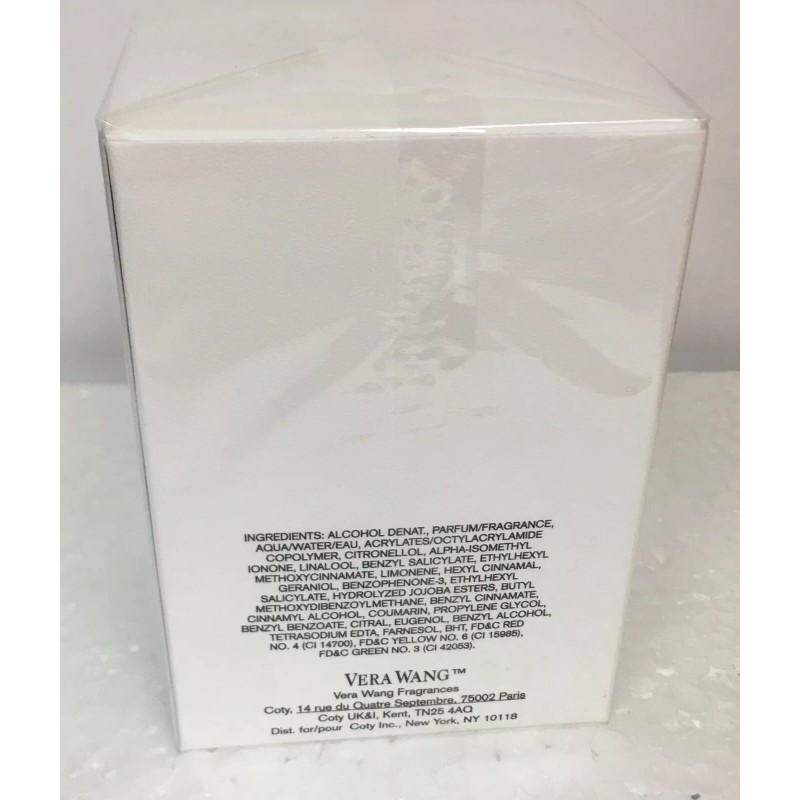 Vera Wang For WOMEN 3.4 OZ/100ml Eau de Parfum Spray