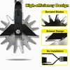 EAGWON Wheel Rotary Edger Lawn Tool, 66-Inch Manual Grass Edge