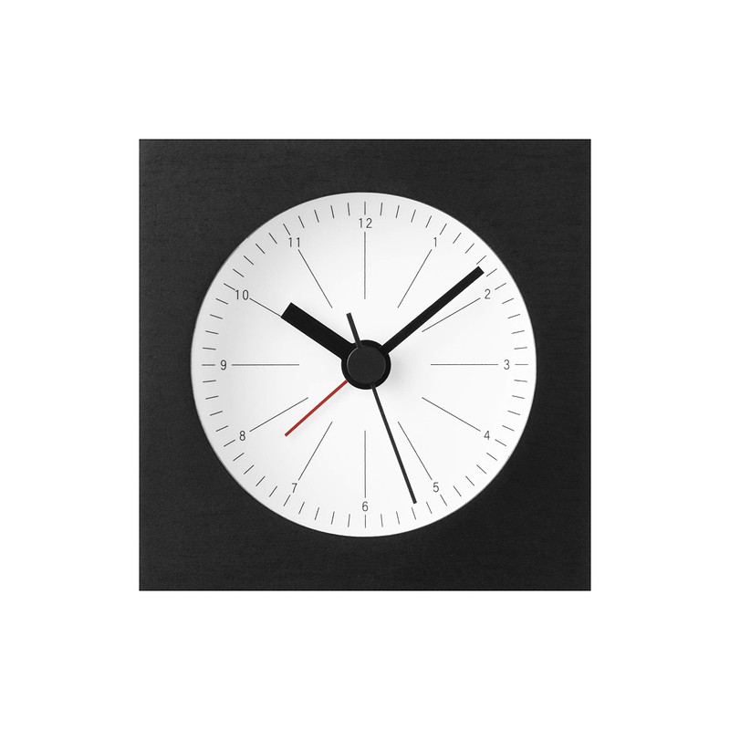 Remnos City Pop YK19-19 WH Lemnos Table Clock, Black, W7