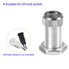 Boxonly G4 Lamp Hardware Fixtures Kit with M10 Thread Lamp