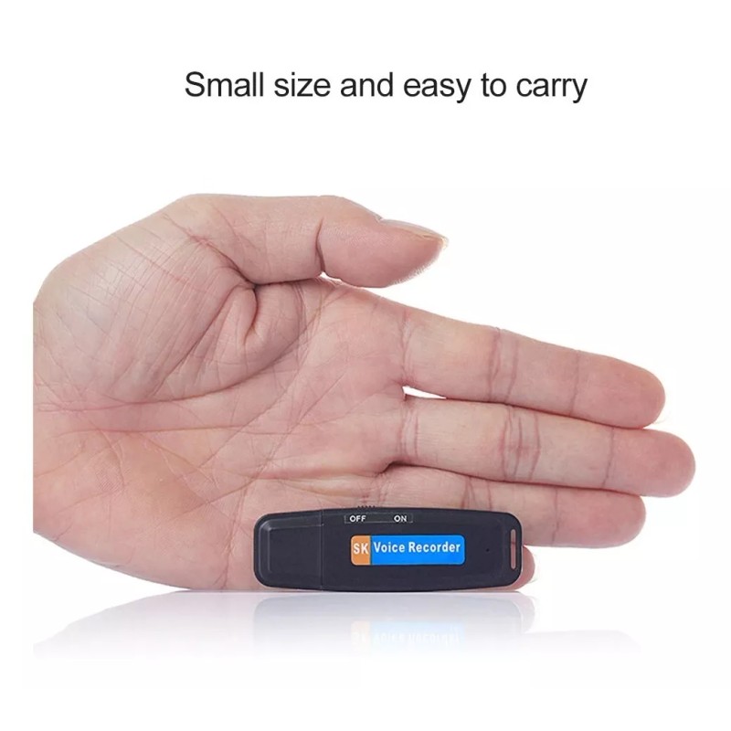 SK Grabadora De Sonido Usb Portátil Multifunción Flash Drive