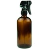 Sally's Organics 16oz Amber Glass Spray Bottle for Thieves Cleaner,