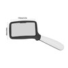 Folding Handheld Magnifying Glass with Light 5 LEDs 3X Large