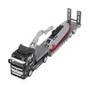 Alloy Semi Flatbed Trailer Truck Toy with Submarine Educational Realistic