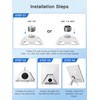 PeakDo Universal Tripod Adapter Compatible with Starlink Mini New &